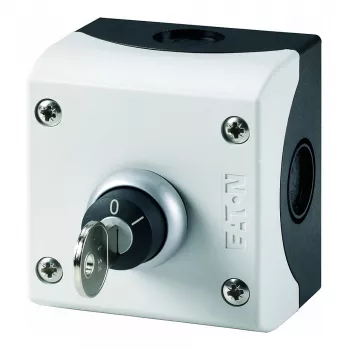 Eaton M22-WRS/KC11/I Võtmega valikulüliti, 2 asendit, 1NO+1NC, püsiasendiga, IP66, 22,5 mm