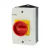 Eaton P1-25/I2/SVB/HI11 25A 3-poolne pealüliti avariiseiskamisega, pinnale paigaldatav, IP65, punane/kollane