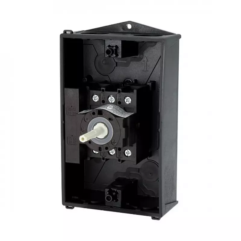 Eaton P1-25/I2/SVB/HI11 25A 3-poolne pealüliti avariiseiskamisega, pinnale paigaldatav, IP65, punane/kollane