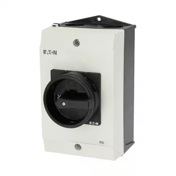 Eaton P1-25/I2/SVB-SW/HI11 3-poolne pealüliti 25A pinnale paigaldatav must/valge