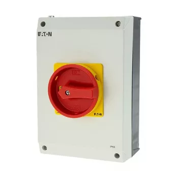 Eaton P3-63/I4/SVB 3-poolne pealüliti avariiseiskamisega, 63 A, pinnale paigaldatav, IP65