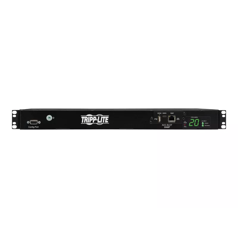 EATON PDUMH20HVATNET Mõõdetud PDU 20A 208/240V 0U Vertikaalne Rackmount 20 pistikupesaga