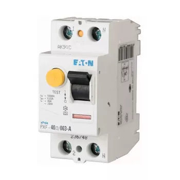 EATON PXF-25/2/003-A Rikkevoolukaitselüliti (RCD) 25A 2P 30mA Tüüp A 230V