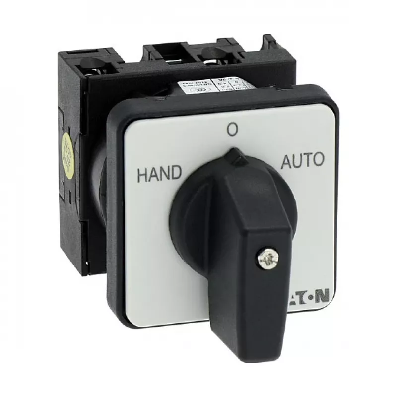 Eaton T0-1-15431/E 1-Poolne Nukklüliti 20A, 690V AC, Must/Hall, Esipaneelile, IP65