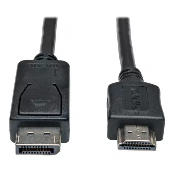 Eaton Tripp Lite P582-003 DisplayPort-HDMI adapterkaabel, 0,91 m, 1080p, must