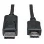 Eaton Tripp Lite P582-003 DisplayPort-HDMI adapterkaabel, 0,91 m, 1080p, must