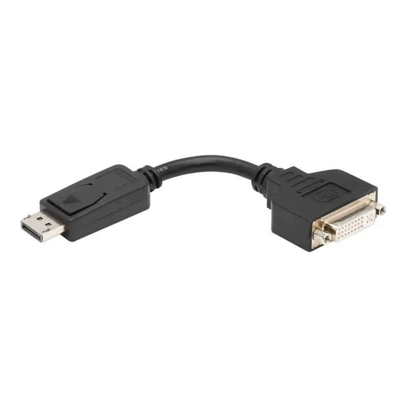 EATON Tripp Lite Series DisplayPort to DVI-I Adapter Cable (M/F), 6 in. (15.2 cm)