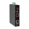 Eaton Tripp Lite Series tööstuslik Gigabit PoE++ injektor, 60W, 802.3bt, Midspan, -40°C kuni 75°C, IP30, kahekordne 24-57VDC, DIN-liip, 1-port, must