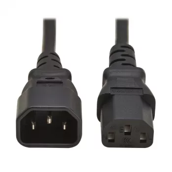 Eaton Tripp Lite Series Power Cord - IEC 60320 C14 to IEC 60320 C13 - 6 ft (1.83 m) - Black