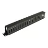 Eaton Tripp Lite Series Rack Enclosure Horizontal Cable Manager (Finger Duct) 1URM - Must - 1U - 19 tolli