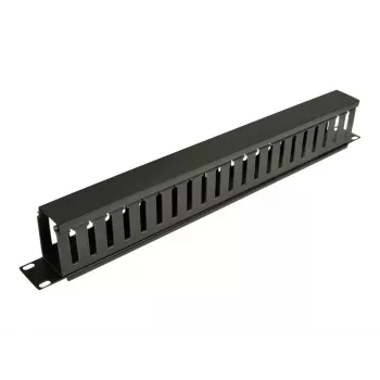 Eaton Tripp Lite Series Rack Enclosure Horizontal Cable Manager (Finger Duct) 1URM - Must - 1U - 19 tolli