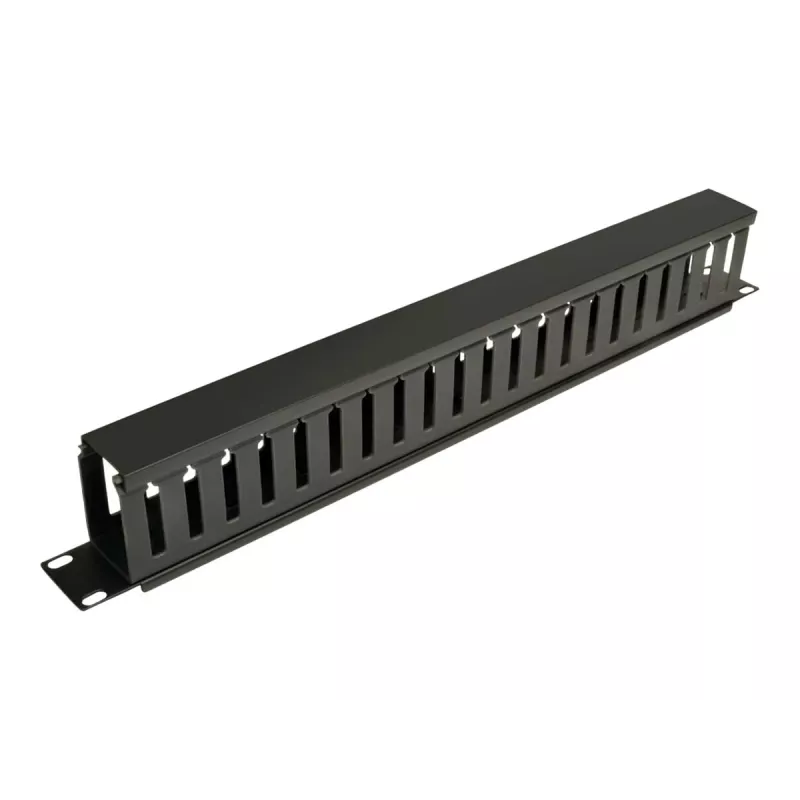 Eaton Tripp Lite Series Rack Enclosure Horizontal Cable Manager (Finger Duct) 1URM - Must - 1U - 19 tolli