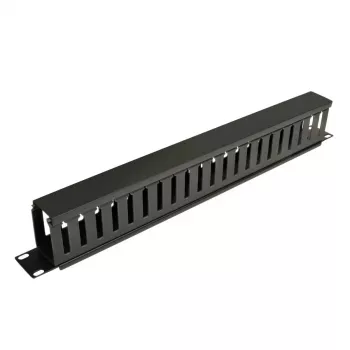 Eaton Tripp Lite Series Rack Enclosure Horizontal Cable Manager (Finger Duct) 1URM - Must - 1U - 19 tolli