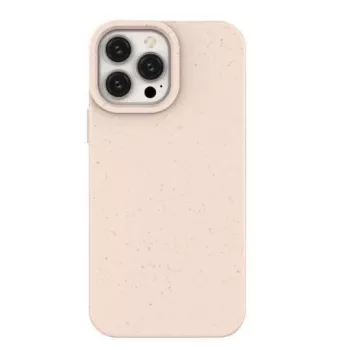 Eco Apple iPhone 14 Pro Max Silikoonist Biolagunev Ümbris Roosa
