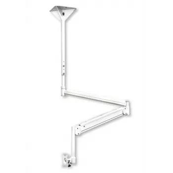 EDBAK MSA01w-B kõrgusreguleeritav laevalgusti kinnitus pöördvarrega 10-29 inch ekraanidele, 15 kg, must