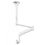 EDBAK MSA01w-B kõrgusreguleeritav laevalgusti kinnitus pöördvarrega 10-29 inch ekraanidele, 15 kg, must