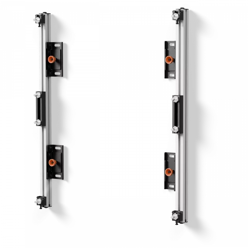 EDBAK ULS2337 Universaalne LED-süsteem 2 kapi jaoks 600 x 337,5 mm | Must