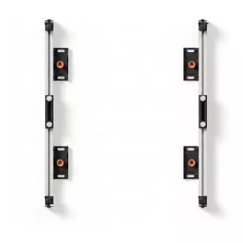 EDBAK ULS2337 Universaalne LED-süsteem 2 kapi jaoks 600 x 337,5 mm | Must