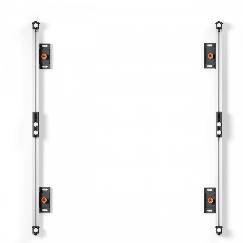 EDBAK ULS2500 Universaalne LED-süsteem 2 kapi jaoks 500mm | Must