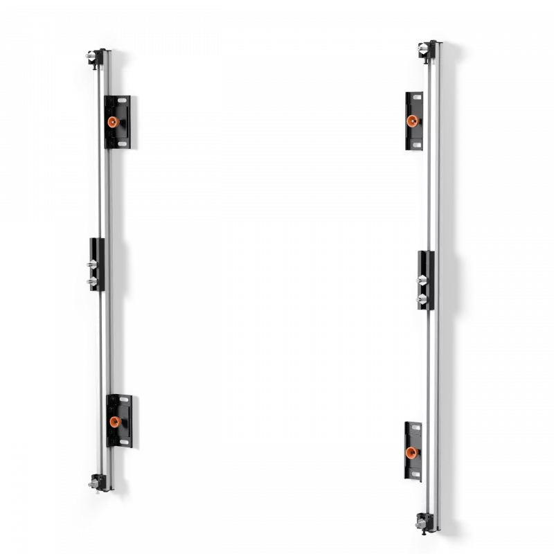 EDBAK ULS2500 Universaalne LED-süsteem 2 kapi jaoks 500mm | Must