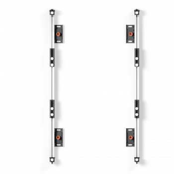 EDBAK ULS3337 Universaalne LED-süsteem 3 kapi jaoks 600 x 337.5 mm | Must