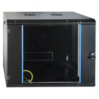 EFB 19 inch seinakapp 9U, fikseeritud, ühesektsiooniline, RAL 9005, sügavus 600 mm