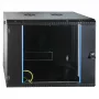 EFB 19 inch seinakapp 9U, fikseeritud, ühesektsiooniline, RAL 9005, sügavus 600 mm