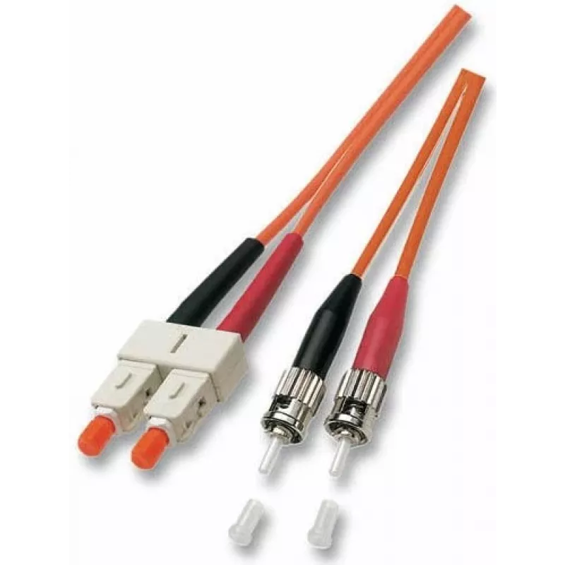 EFB Duplex kiudoptiline patch-kaabel SC-ST OM3 50/125µm LSZH Aqua 5m