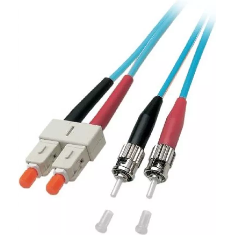 EFB Duplex kiudoptiline patch-kaabel SC-ST OM3 50/125µm LSZH Aqua 5m