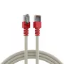 EFB ECOLAN Cat.5e SF/UTP ristkaabel, RJ45, CCA, PVC, hall, 0,5m
