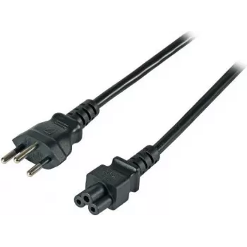 EFB EK495.1,8 Šveitsi tüüp 12 - IEC C5 toitekaabel, 1,8 m, must, 3 x 0,75 mm²