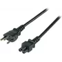 EFB EK495.1,8 Šveitsi tüüp 12 - IEC C5 toitekaabel, 1,8 m, must, 3 x 0,75 mm²