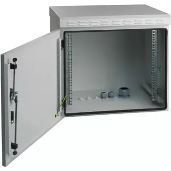 EFB Elektronik 19-tolline seinakapp IP55, 16U, terasuks, sügavus 600 mm, RAL 7035