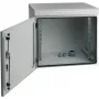 EFB Elektronik 19-tolline seinakapp IP55, 16U, terasuks, sügavus 600 mm, RAL 7035