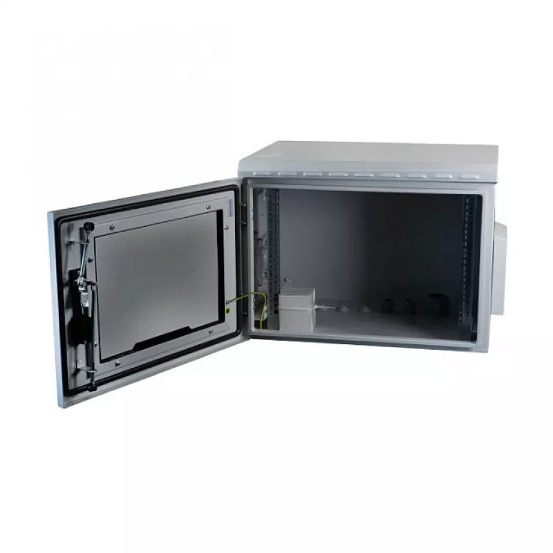 EFB-Elektronik 19 inch seinakapp IP55, 20U, klaasuksega, sügavus 600 mm, RAL 7035 (691720IP55.2G)