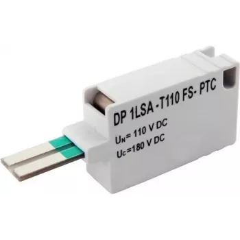 EFB-Elektronik 1DA peenkaitse koos FailSafe'iga, 48 V DC, andmeliini liigpingekaitse, PTC, DIN-liinile kinnitamine, must 46150.48