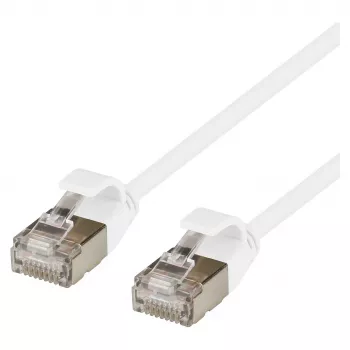 EFB ELEKTRONIK Cat.6A U/FTP TPE ülipainduv RJ45 patch-kaabel, valge, 1.5 m