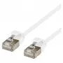 EFB ELEKTRONIK Cat.6A U/FTP TPE ülipainduv RJ45 patch-kaabel, valge, 1.5 m