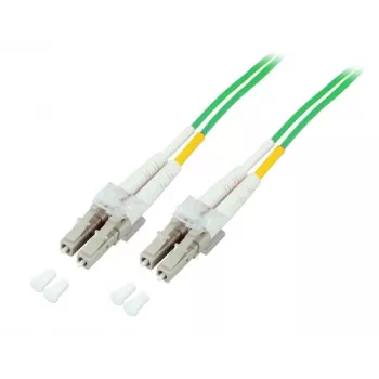 EFB-Elektronik Duplex Jumper LC-LC 50/125µ, OM5, LSZH, laimiroheline, 2,0mm, 25m O0319.25OM5