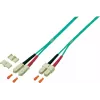 EFB-Elektronik Duplex Jumper SC-SC 50/125µ, OM4, LSZH, Erika Violet, 3,0mm, 15m O0318.15