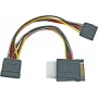 EFB Elektronik K5347.015 SATA - 2x SATA + Molex toitejaoturkaabel - 0,15 m