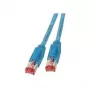 EFB Elektronik Patch-kaabel RJ-45 (M) kuni RJ-45 (M) Cat.6A S/FTP LSZH Draka UC900 TM21 Sinine 50m