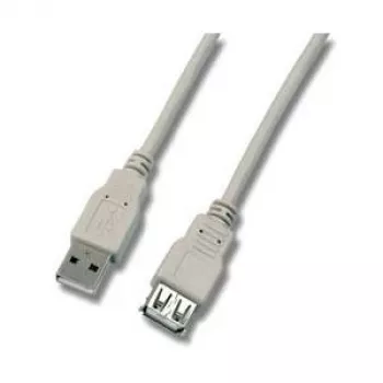 EFB USB 2.0 kiire pikenduskaabel 5 m, Type-A isane to emane, must K5248.5