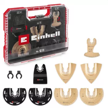 Einhell 708110 XLPLUS-CASE HCS HM mitmeotstarbelise tööriista tarvikute komplekt 37-osaline
