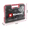 Einhell 708135 XL-PLUS-CASE BiM HSS mitmeotstarbelise tööriista tarvikute komplekt, 10 osa