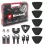 Einhell 708135 XL-PLUS-CASE BiM HSS mitmeotstarbelise tööriista tarvikute komplekt, 10 osa