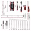 Einhell E-Case 201-osaline mehaaniku tööriistakomplekt (kroomvanaadiumteras, virnastatav) (370513)