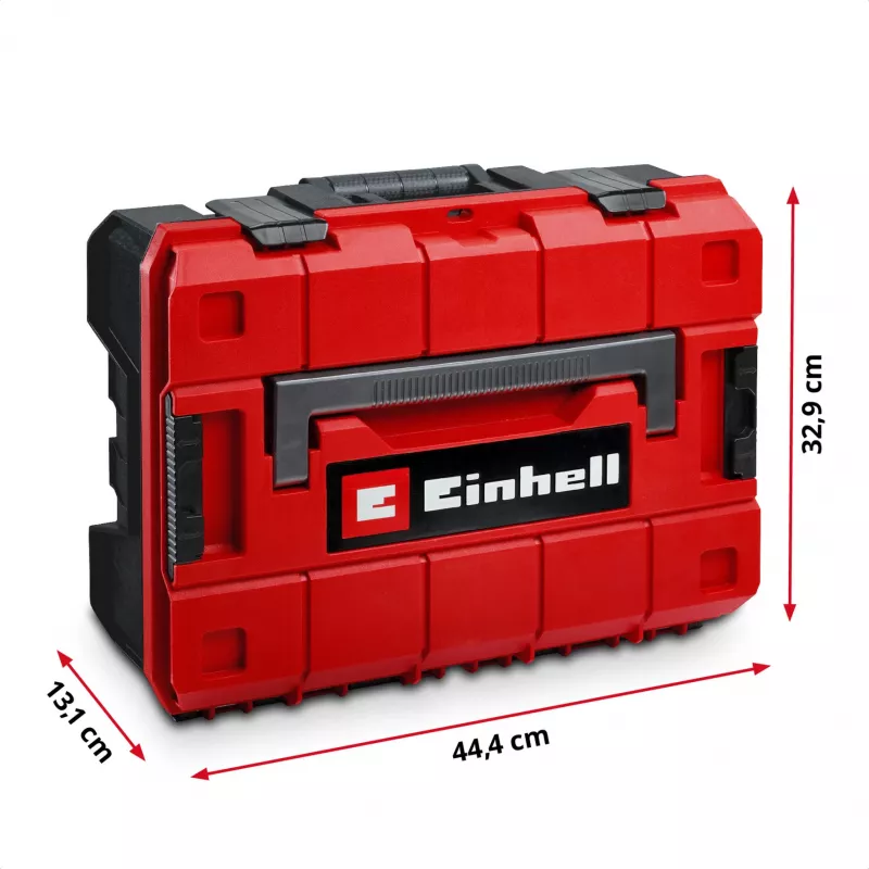 Einhell E-Case VDE tööriistakohver 24-osaline elektriku komplekt (punane/kollane)