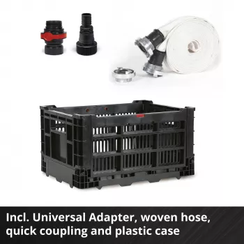 Einhell üleujutuskomplekt GE-DP 7535 N LL ECO musta vee sukelpump 18500 l/h 9 m 4181515