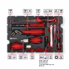 EINHELL-KWB E-Case Renovation Tool Kit, 78-osaline (Must/Punane)